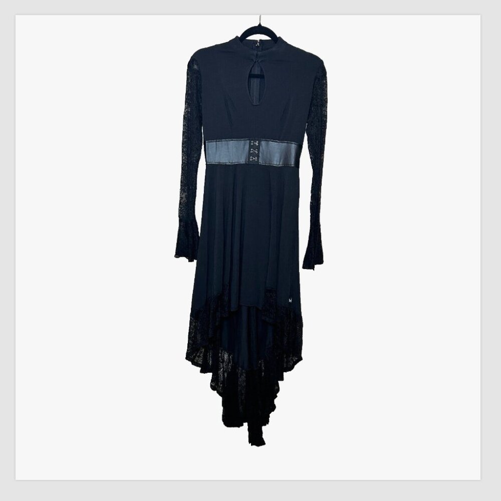 Royal Bones Daang Goodman Black Dress S Emo Grunge Gothic Hot Topic Punk Vamp